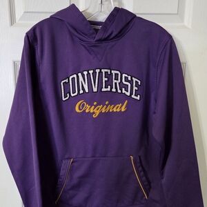 Converse Purple Hoodie Girls XLarge